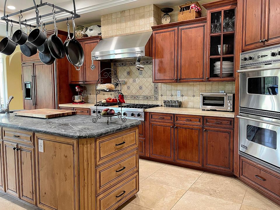 Gourmet Kitchen with Large Island and second sink