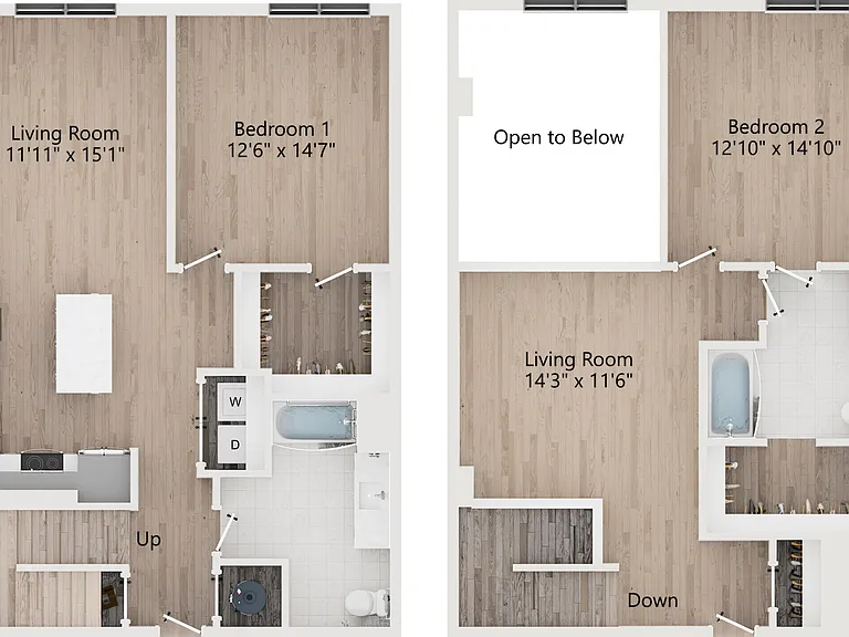 TL2 | 2 Bedroom Townhome in Millcreek, UT | 1735 sq ft | The Westerly Apartments TL2 | 2 Bedroom Townhome in Millcreek, UT | 1735 sq ft | The Westerly Apartments