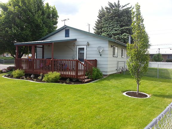 Side and back yard