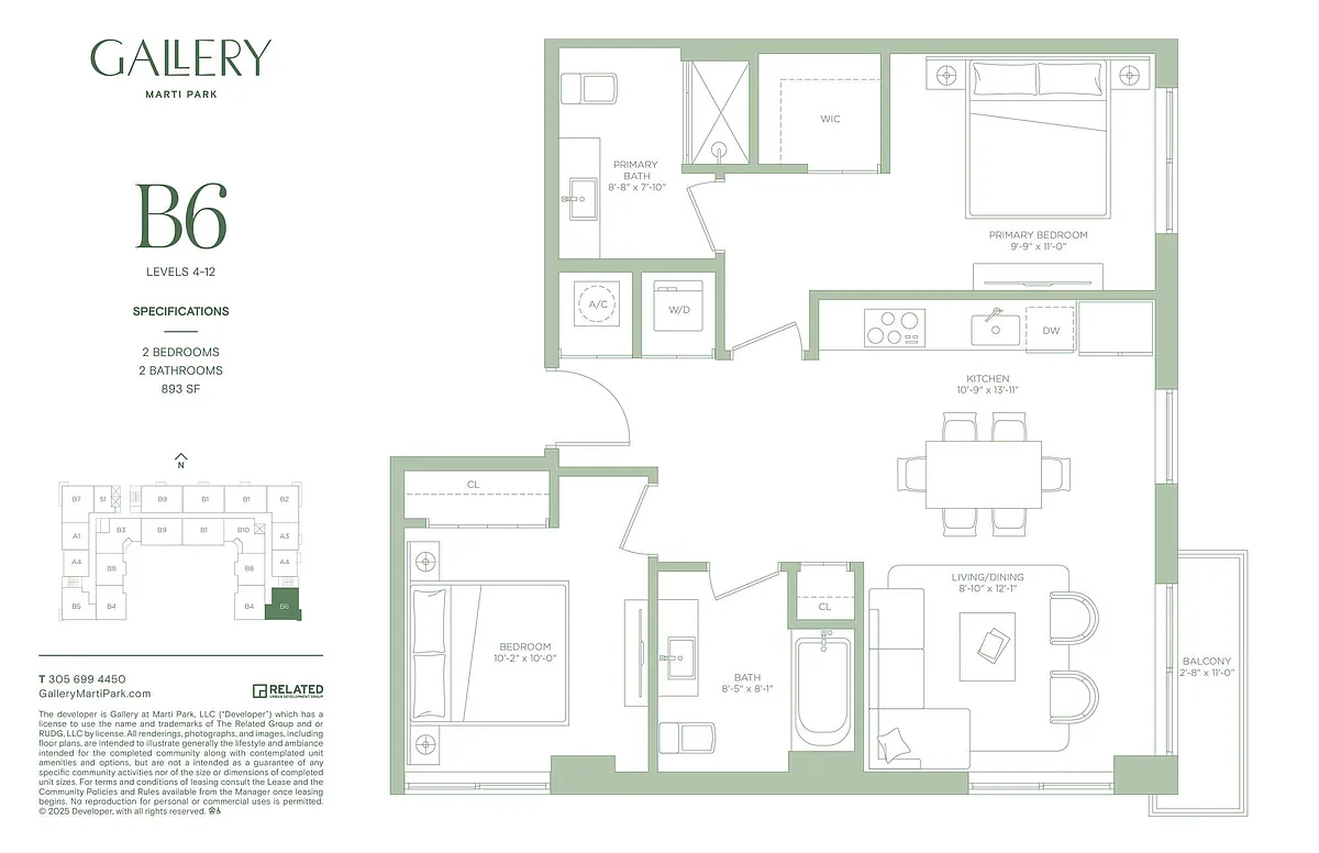 Floor plan B6
