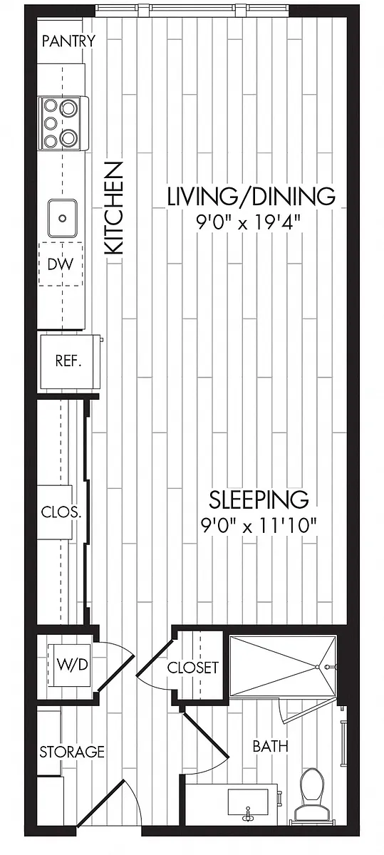 Floor plan 7575 - 0A