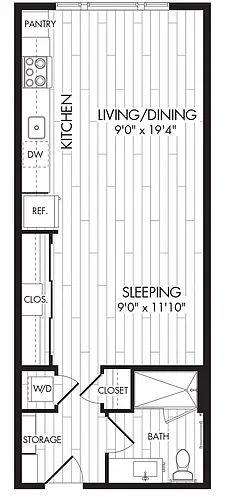 Floor plan 7575 - 0A
