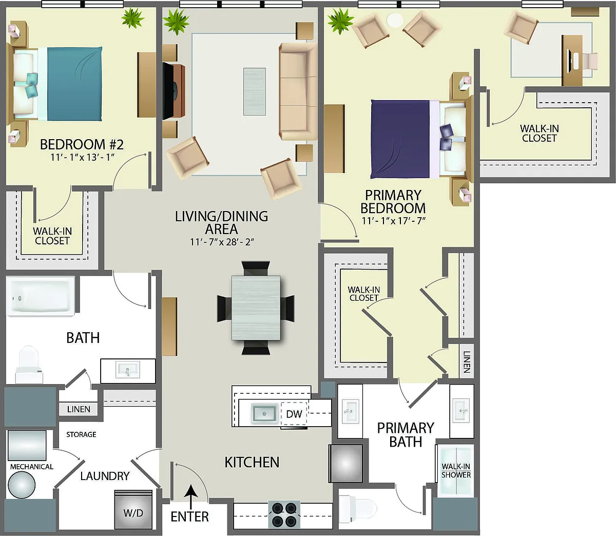 Floor plan A4b