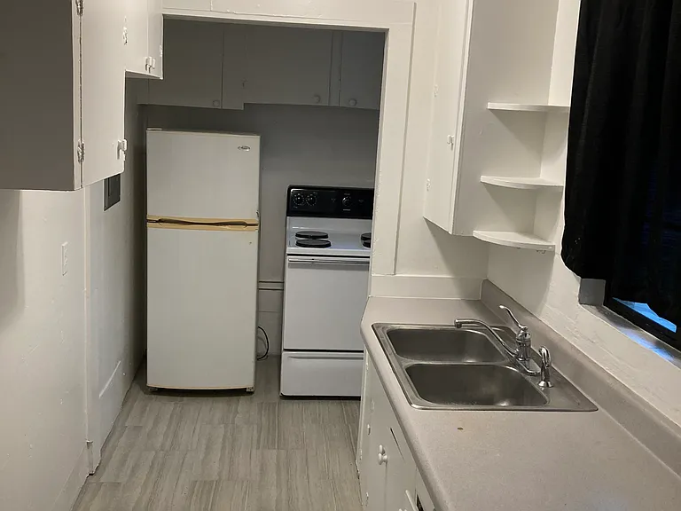kitchen with tiled floor