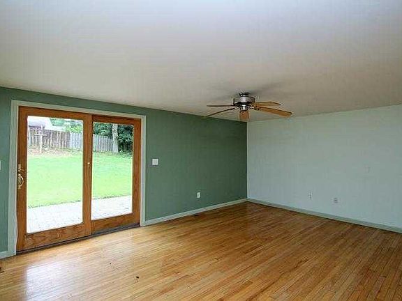 Living Room with sliders to Patio