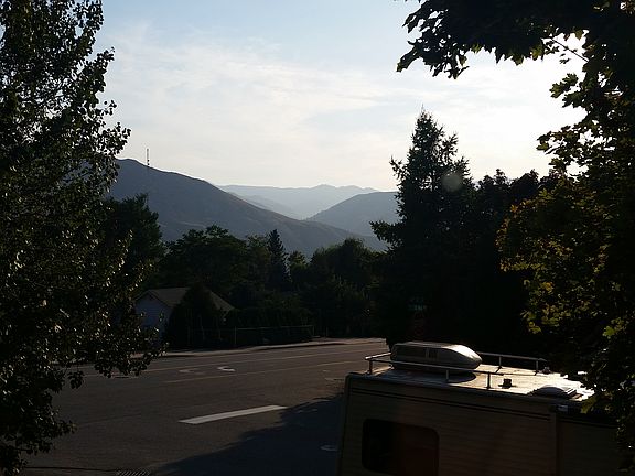 living room view