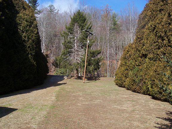 looking out front door