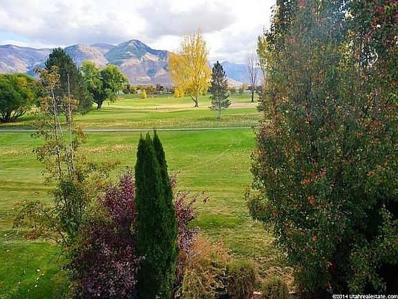 Back view of golf course
