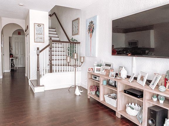 Great room to upstairs