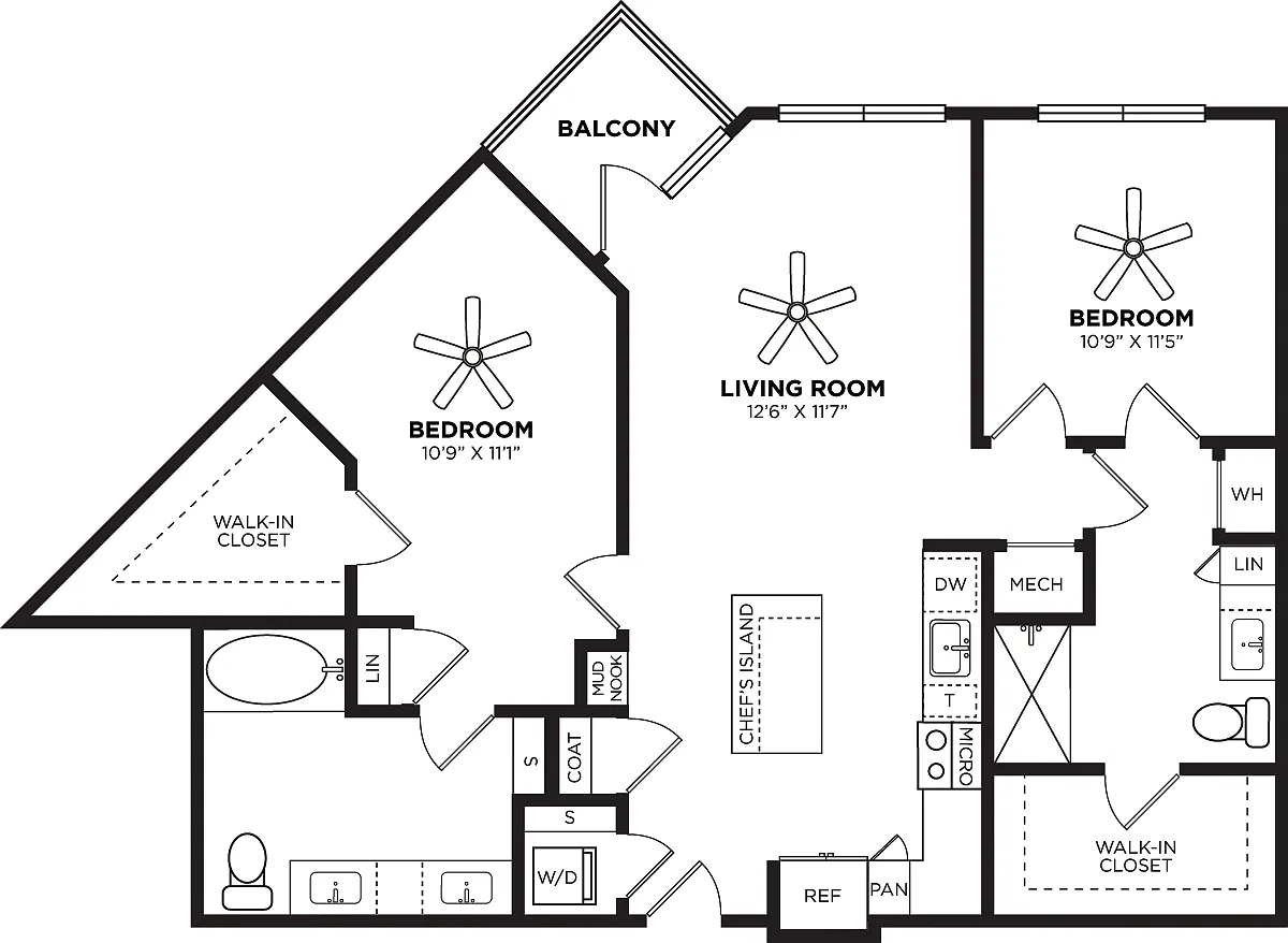 Floor plan B16