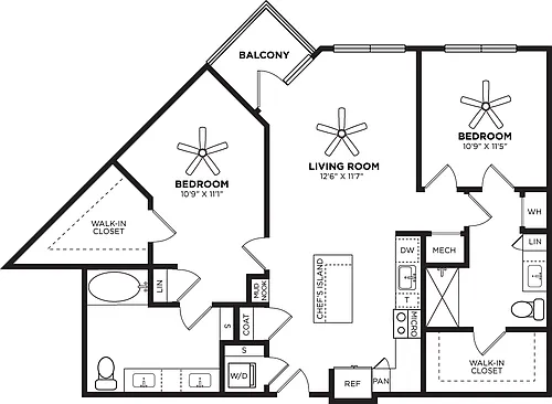 Floor plan B16