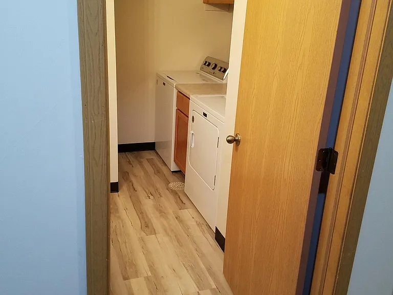 Washer and Dryer in Bathroom 2