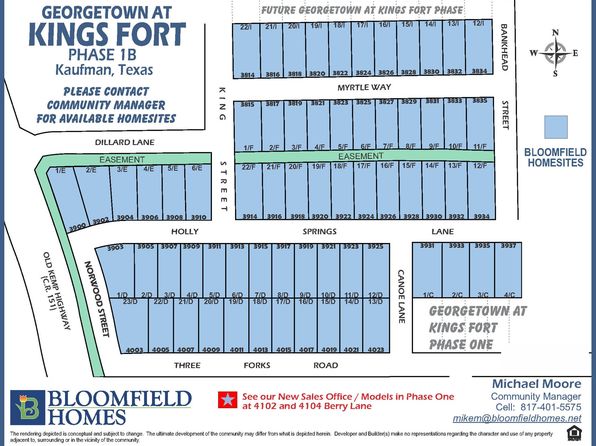 Redbud Plan, Georgetown at Kings Fort
