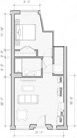 Floor plan Yew-Spruce at Boulder Commons