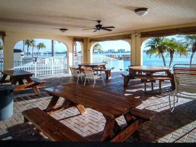 Coved Picnic area by the pool also, we have 3 barbecue grills