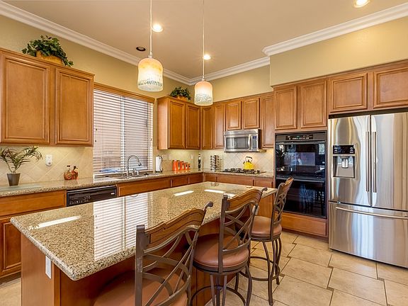 Open Concept Kitchen with large island and breakfast nook