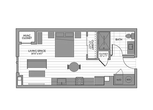 Floor plan Plan E