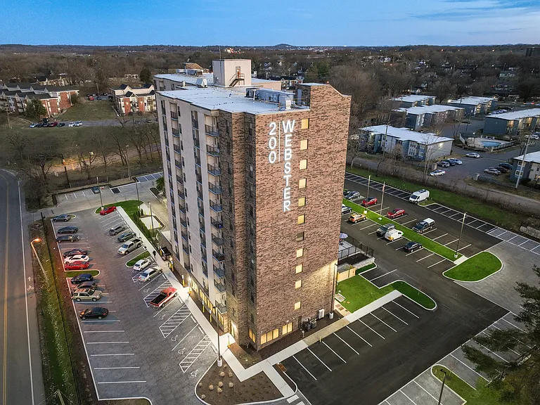 Aerial View of Building