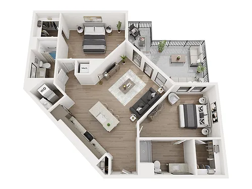 Floor plan B2D