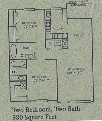 2 bed/2 bath 2 bed/2 bath