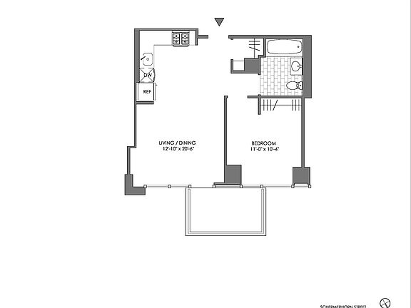 2nd image of 33 Bond St APT 1911
