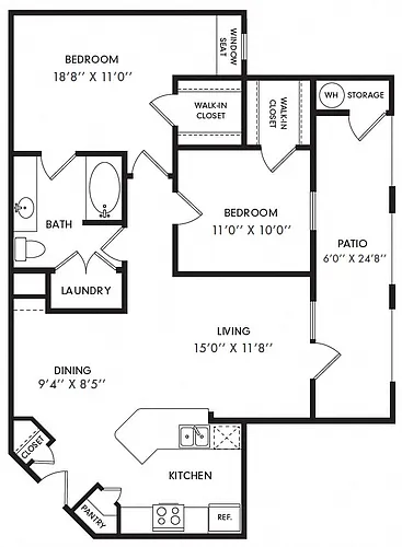 Floor plan B1