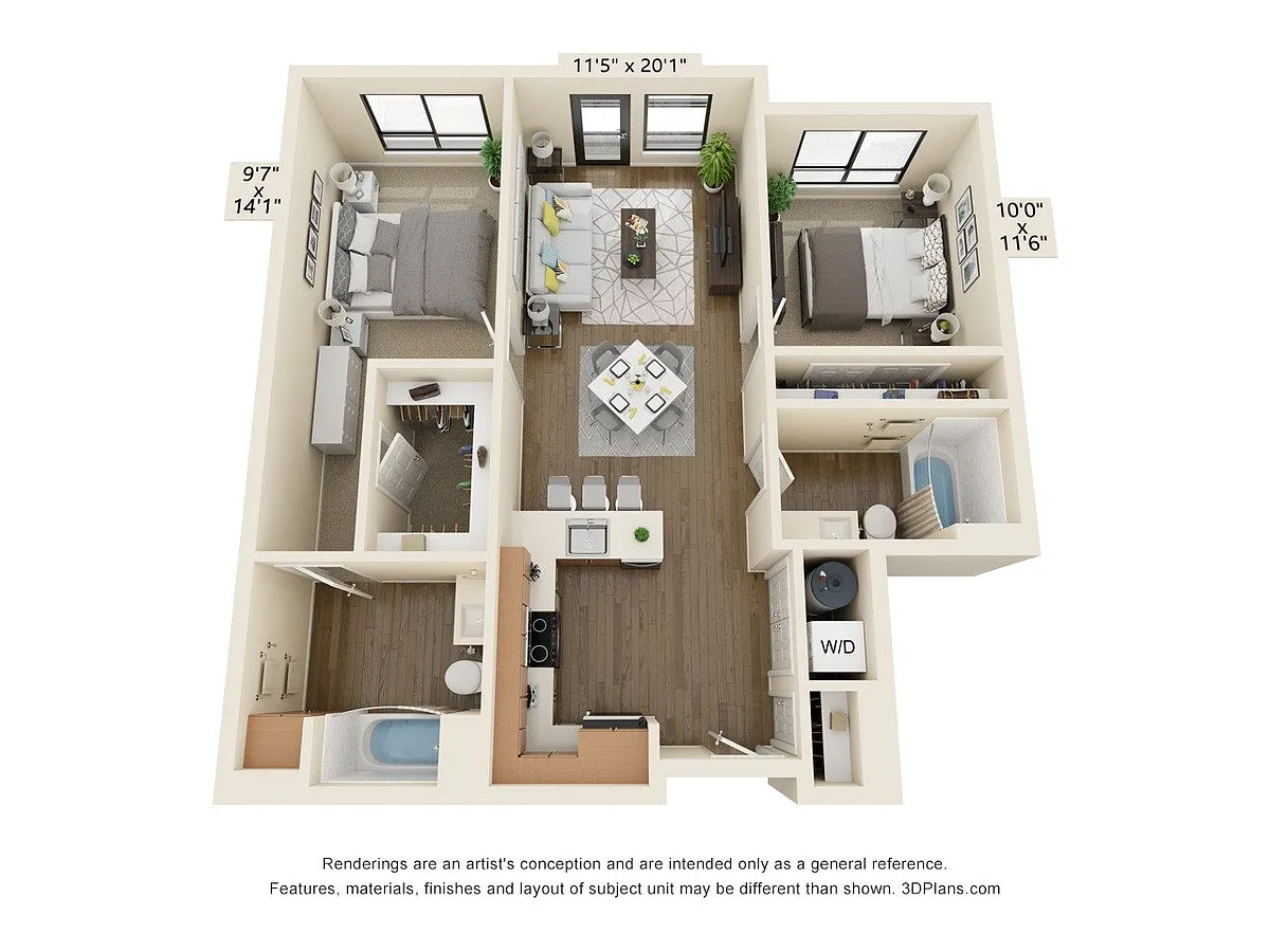 Floor plan 2A