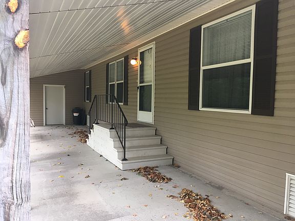 Patio and attached storage 