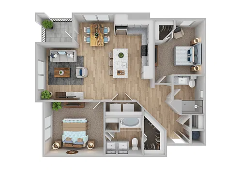 Floor plan B2