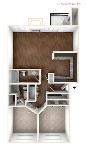 Floor plan B22