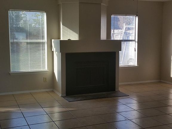 Family room with fireplace