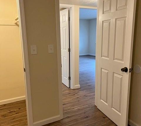 bedroom with walk-in closet