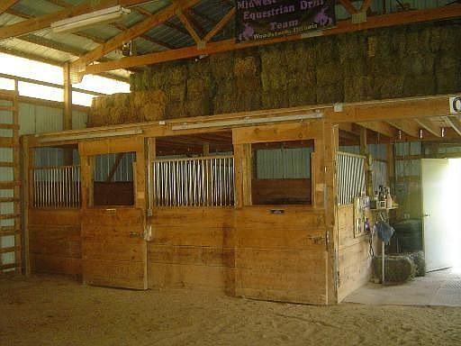 Stalls in Big Barn