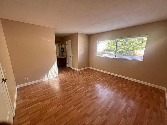 Master bedroom with a view towards Master Bath