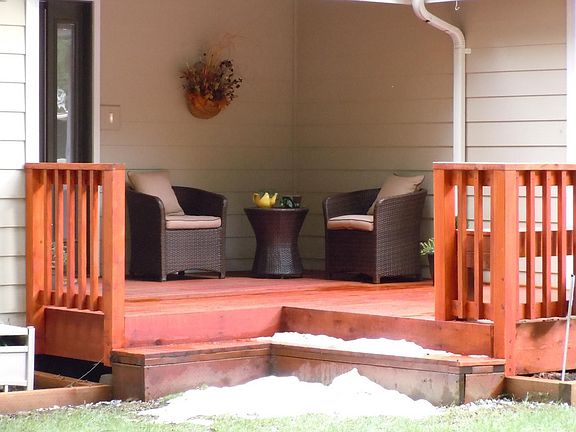 Beautiful New Cedar Deck
