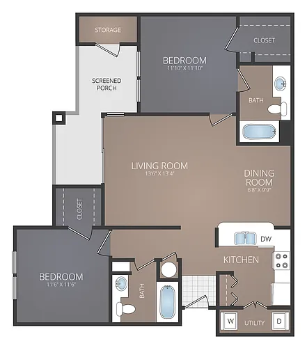 Floor plan B2