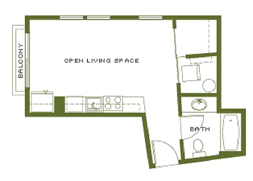 Floor plan HOME PLAN 1