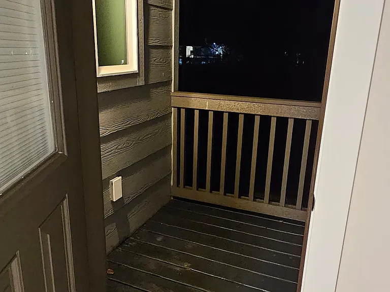 Patio from Master bedroom