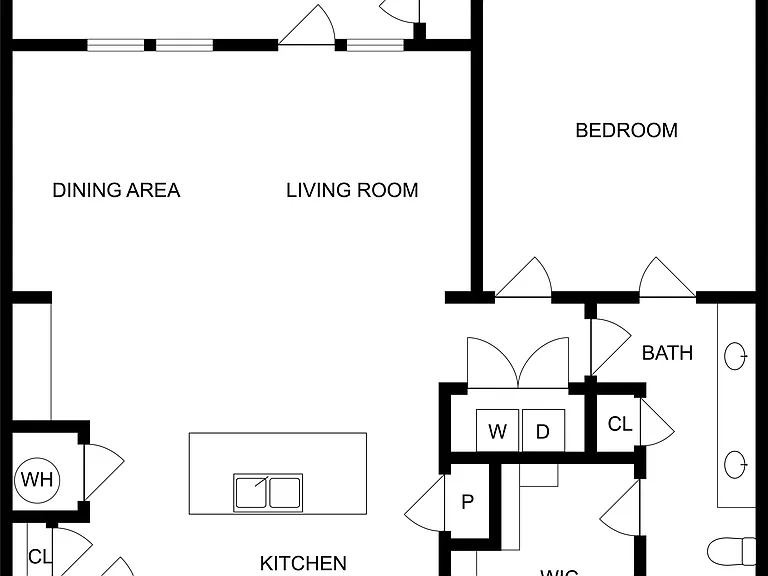 Mahogany floor plan Domain at Midtown Park