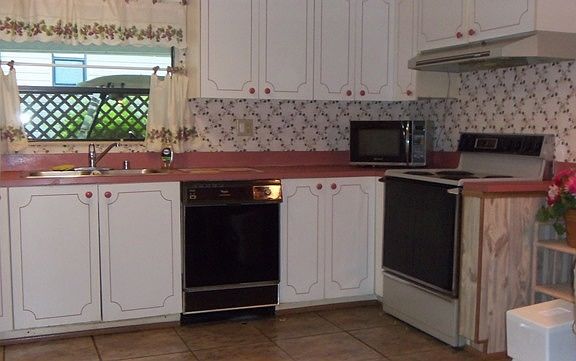 Kitchen - stove, fridge, dishwasher, disposal