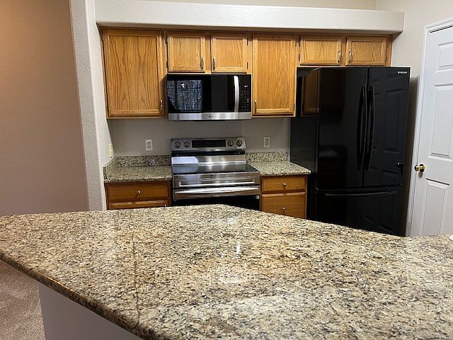 Kitchen with new appliances
