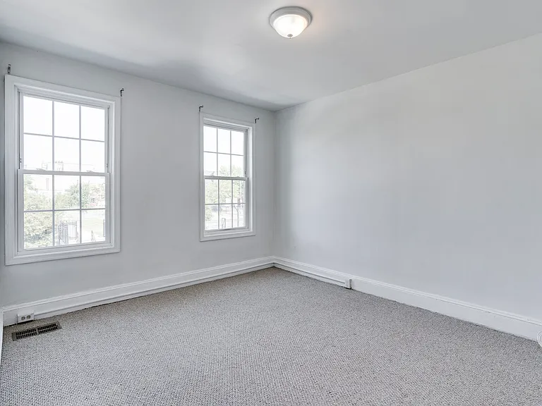 The flooring has been upgraded to luxury vinyl, and all carpet has been removed from the second floor.