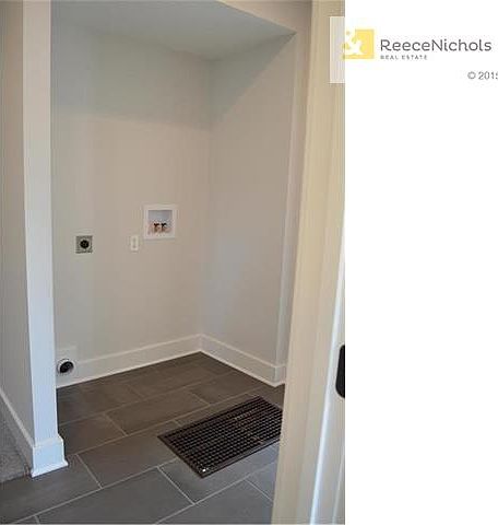 Laundry on main level just off master bath