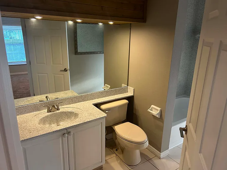 Spare bathroom