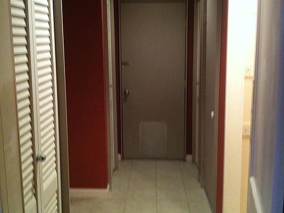 Laundry room hallway