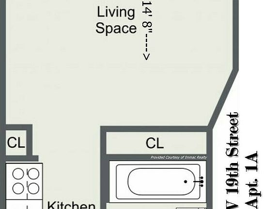 2nd image of 364 W 19th St APT 1A