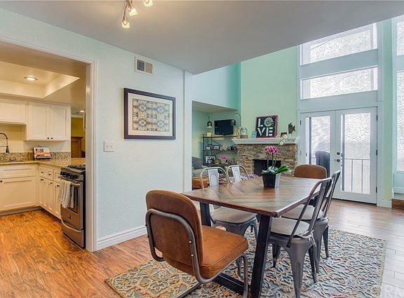 Dining area off of kitchen