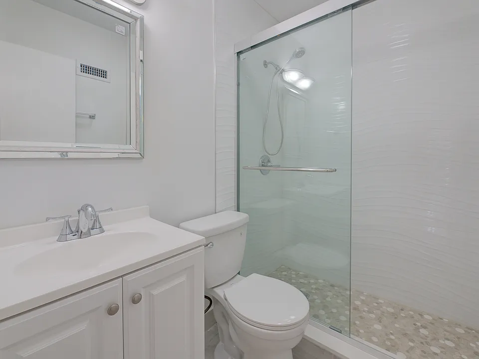Bathroom #1 from inside master bedroom