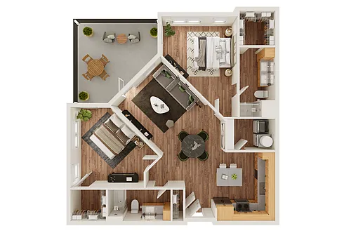 Floor plan Oak