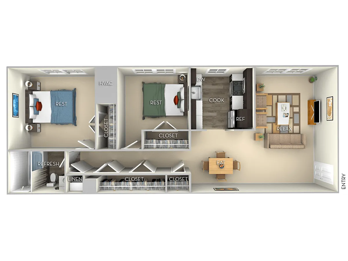 Floor plan The Berkley